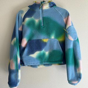 Outdoor Voices PrimoFleece 1/4 Zip Hoodie, Size M